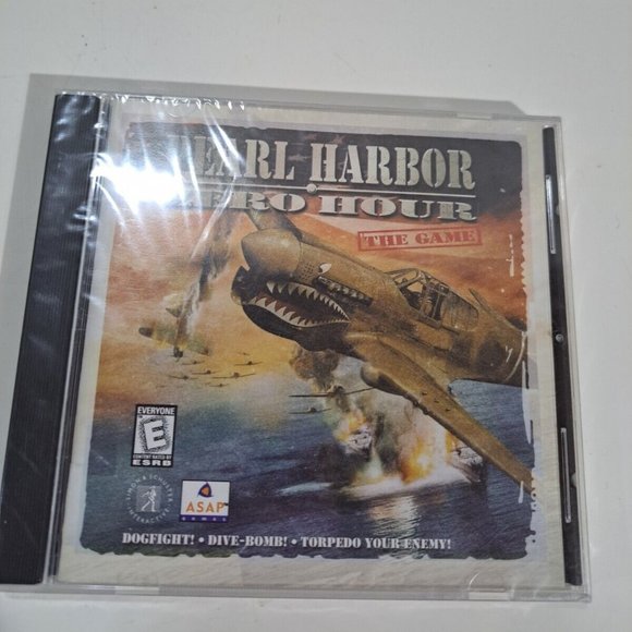 Sealed Pearl Harbor Zero Hour CD-ROM Microsoft Windows 98 Video Game - Picture 1 of 2